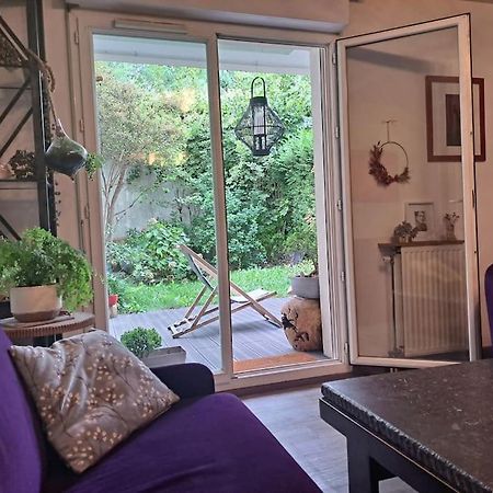 Appartement Cosy Avec Jardin Et Parking ジュヌヴィリエ エクステリア 写真