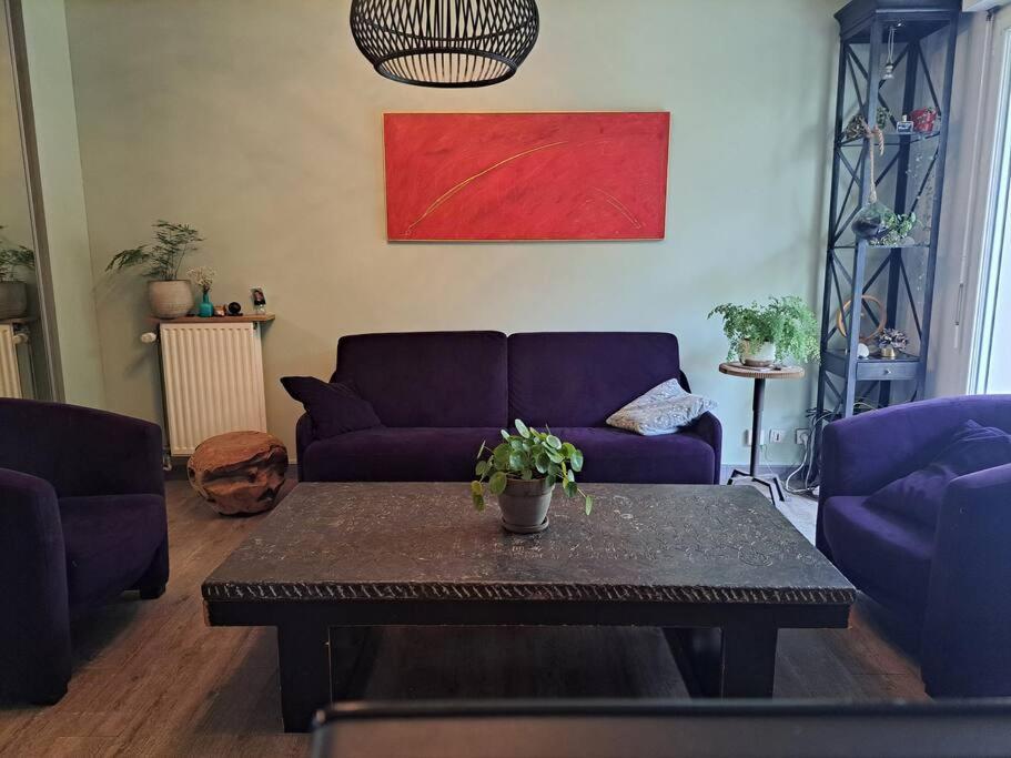 Appartement Cosy Avec Jardin Et Parking ジュヌヴィリエ エクステリア 写真